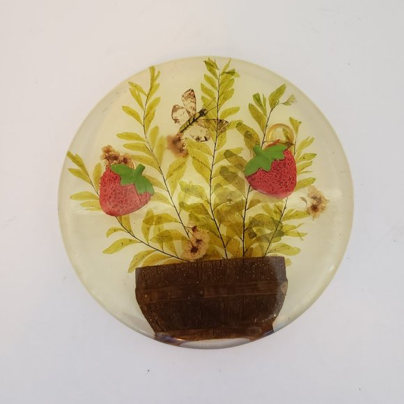 MCM Vintage Lucite Trivet with Feet - Picture 5 of 8